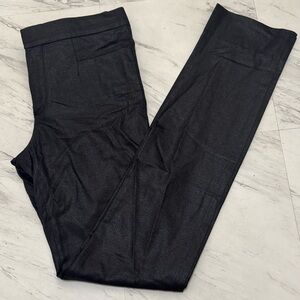 Chloe Dark Grey Straight-Leg Pants